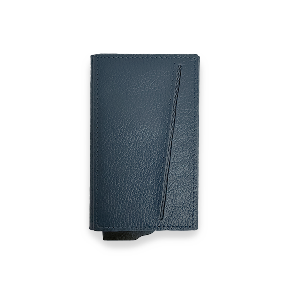 Magnetic Leather Card Case
