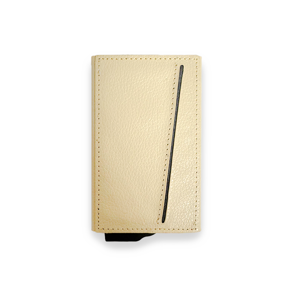 Magnetic Leather Card Case