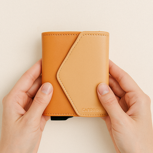 Compact Ladies Slim Wallet | RFID Blocking
