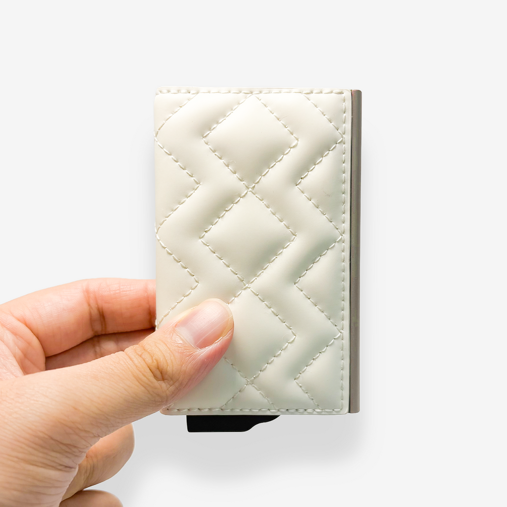 Card Case with Diamond Quilt (PuffShield)
