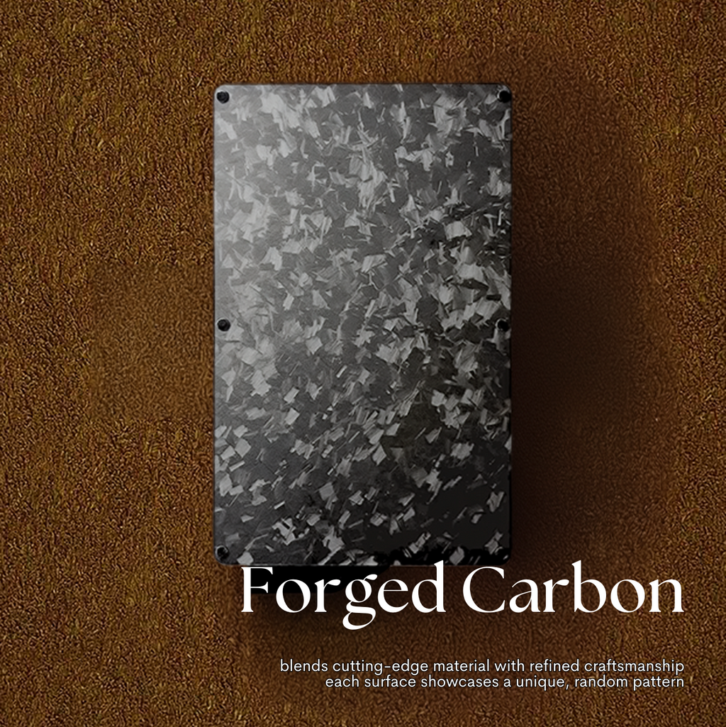 Forged Carbon Card Case
