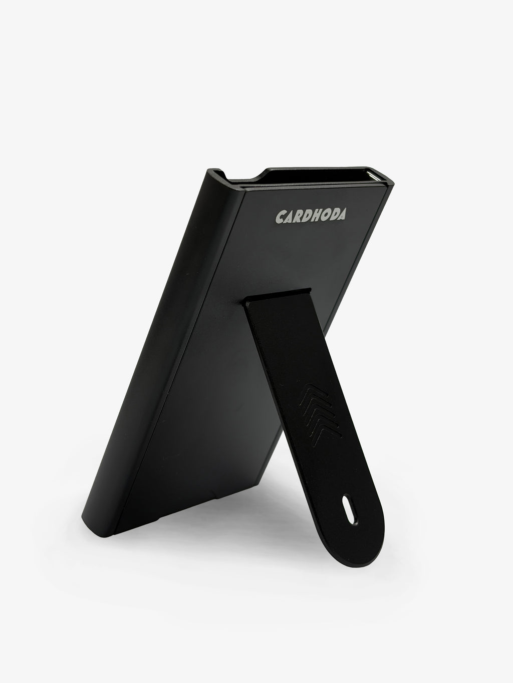 Magnetic Quick Release Case | RFID/NFC Blocking Cardcase with Foldable Phone Stand