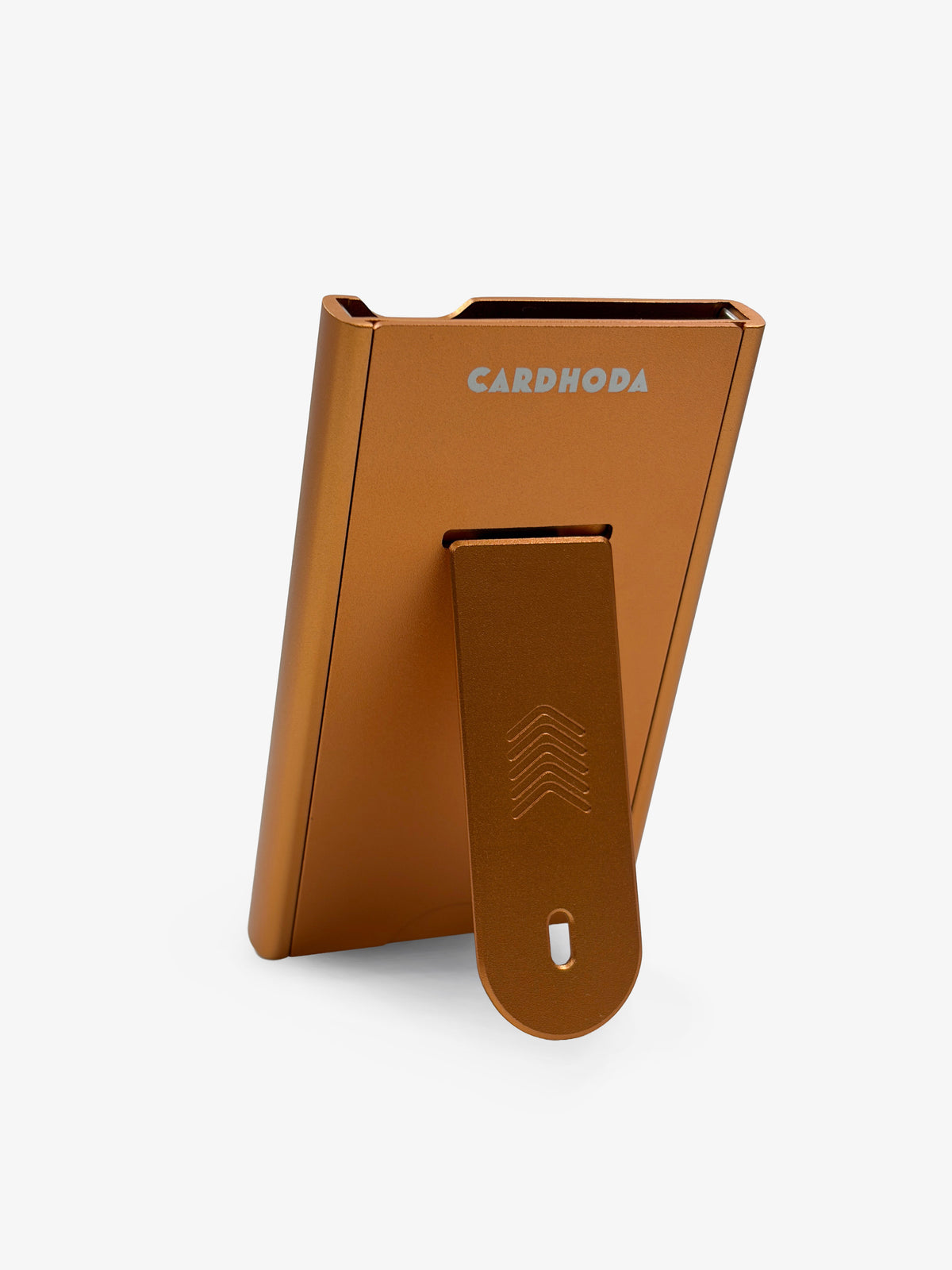 Magnetic Quick Release Case | RFID/NFC Blocking Cardcase with Foldable Phone Stand
