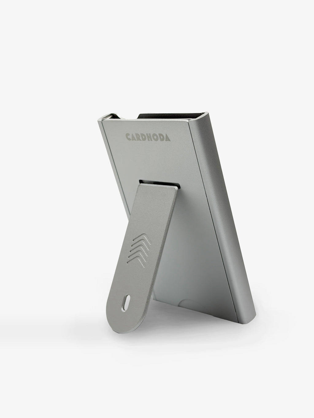 Magnetic Quick Release Case | RFID/NFC Blocking Cardcase with Foldable Phone Stand