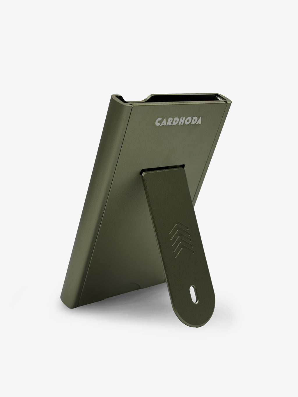 Magnetic Quick Release Case | RFID/NFC Blocking Cardcase with Foldable Phone Stand